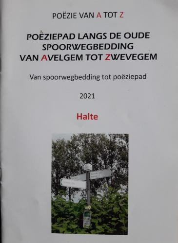 Poëziepad A-Z, 2021, Zwevegem